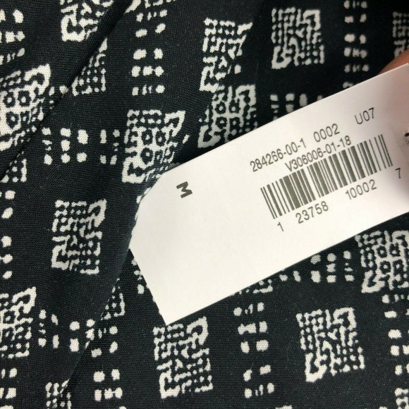 NWT Old Navy  Fit & Flare Geometric Pattern Dress - Picture 5 of 7